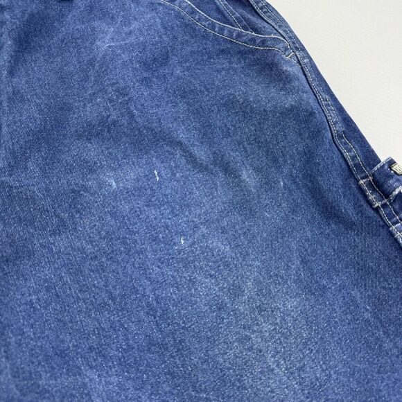 Rocawear Denim Carpenter Shorts Men’s 42 Blue Baggy Hip Hop Y2K Streetwear - Picture 14 of 15